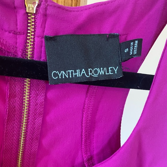 Fuchsia Cynthia Rowley dress size S - Picture 4 of 4